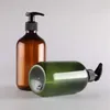 Liquid Soap Dispenser 300/500 ml Badrum Dispensers Amber Shampoo Air Lotion Container Press Foam Pump Bottle For Bath Gel and Cosmetics