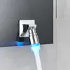 Banyo Duş Setleri Dijital Ekran Yağış LED Işık Paneli Siyah El Bide Püskürtme Tap Ile