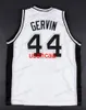 Özel Retro George #44 Gervin Virginia Squires College Basketball Forma