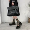 Небольшие кожаные туфли Женщины 2021 Весенние модели Мэри Джейн Обувь Женский Японский Высокие каблуки Ретро Платформа Обувь Женщины Стильный