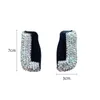 2Pcs Car Universal Dashboard Rhinestone Crystal Mount Cell Stander Adjustable Phone Holder Accessories