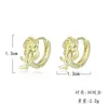 Mała i prosta Rose 18k Ear Cuff Kolczyki Moda Styl Prezent Fit Kobiety DIY Biżuteria Kolczyk