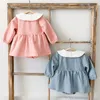 0-3Yrs Spring Kids Boy Girl Long Sleeve Rompers Autumn Infant Baby born Clothes 210429