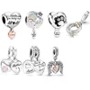 925 Sterling Silber Anhänger Maus Monster Castle Serie Charm Bead für Pandora Armband Halskette Frauen Schmuck Geschenk