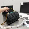 Designer- mulheres bolsa de ombro clássico diamante cheque couro moda senhora bolsa
