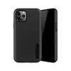 2 W 1 Ani Spadek Matte Matowe WSKAZÓWKI WSKAZÓWKI HYBRID HARD PC Soft TPU Cover dla iPhone 6 7 8 plus XR XS 12 Mini 11 Pro Max Samsung A51 A71 A21S A11 S10 S20 S21 Ultra Note 20