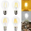 Lampor B22 E27 LED Candle Bulb Filamentlampa Ljus G45 LAMP 230V 240V COB-dekoration Byt 20W 40W halogenlampor