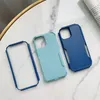 3in1 Armor Phone Cases For iPhone 14 Pro Max 13 Mini 12 11 XR 7 8 Samsung S23 Ultra S22 Plus A13 A53 A12 A32 TPU Hard PC Frame Sho3710674