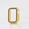 PC Tempered Film Watch Case For Apple Watch Series 7 6 5 4 3 Se Full Screen Protector Cover Iwatch 45mm 41mm 44mm 42mm 40mm 38mm Smart Accessories