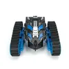 Children's Toys Tracked Armored Tanks Boy Toy Car Remote Control Stunt Tumbling Double-sided Rotating Cross-country