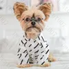 Marque vêtements pour chiens de compagnie t-shirt coton chiot manteau chemises vêtements pour chiens Chihuahua Corgi vêtements pour animaux de compagnie