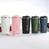 Stainless Steel Thermos Cup Leak-proof Thermo Travel Glass Water Bottle Coffee s Mug Insulated 210615