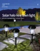 IP65 impermeável levou lâmpada solar ao ar livre solar lâmpada de lâmpada de paisagem jarda de jardim subterrânea subterrânea noite noite luz decoração de jardim