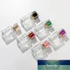 30ml 50ml Refillerbar Parfymflaska Spray Square Glass Blandning Färgbehållare Atomizer