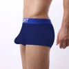 Mutande Boxer da uomo Intimo da uomo Mutandine sexy da naso di elefante Boxershorts Pantaloncini da uomo in cotone solido taglie forti