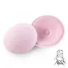 2/4 pcs bröstkuddar Bomull Anti-Overflow Nursing Bra Bröstkuddar Återanvändbar Soft 3D Cup Baby Feeding Tvättbara BRA Infogar Tillbehör Y0925