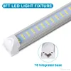 8FT LED Tubes Light 120W Integrado T8 LED Tubo Luz 8 pés Double Laterais 576leds 13000 Lumens AC 110-240V