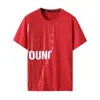 T 셔츠 남성 대형 캐주얼 op 품질 검은 흰색 빨간 남자 셔츠 패션 셔츠 ees 힙합 느슨한 플러스 크기 7xl 8xl 9xl 210706
