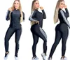 Mode femmes 2 pièces survêtements ensembles de vêtements ensemble décontracté sweat-shirt pantalons longs pour femmes costumes à capuche survêtement tenue vêtements 3019