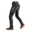Rennhose, sturzsichere Motorrad-Jeans für Herren, klassisch, mehrere Taschen, verschleißfest, Rad-Denim, versteckter Reißverschluss, schmale Reithose