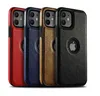 PU Leather Phone Cases for iPhone 13 11 Pro Max 12 mini XS XR X 7 8 Plus Soft TPU Shockproof Back Cover