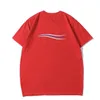 Designer Men's T-shirts Street Hip Hop Men's Tee Short Sleeve Blue Black Red Crew Neck Cotton Polosshirt Shirt Topps Mens240w