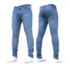 TOPSTORE 1103 Skinny Jeans voor Mannen Stretch Slanke pasvorm Ripped Distressed