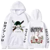 One Piece Anime Hoodie Print Pullover Tops Long Sleeve Loose Casual Fashion Uniex P0811