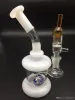 DAB Oil Rigs Glass Bong Matrix Percolator Bongs Bubbler Vattenrör Heady Glass Mini Hookahs med 14mm Joint Bowl Carb Cap