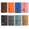 Classic Embossed Travel Notepads Leather Writing Journal Notebook Vintage Clock Refillable Diary 160 Pages XBJK2112