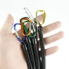 Outdoor Gadgets Tactical Retractable Spring Elastic Rope Security Gear Tool Hiking Camping Anti-lost Phone Keychain Fishing Lanyards XDJ195