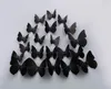 12Pcs/set 3D DIY Butterfly Wall Stickers Simulation Pure Color Butterflies For Home Kids Room Bedroom Decor Magnetic Walls Sticker