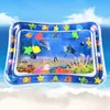 Inflatable Baby Play Mat Infant Water Spray Pad Toddler Activity Playmat Center Tummy Gym Toys 210909