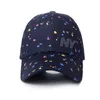 Nieuwe Vrouwen GLB Mode NY Letter Patch Baseball Cap Vrouwelijke Polka Dot Afdrukken Casual Verstelbare Outdoor Hoge Kwaliteit Hat Cap