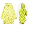 Crianças capa bonito capa de chuva infantil impermeável japão crianças chuva casaco capa poncho raindwear com capuz jaqueta impermeável 210925