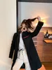 21ss women Trench Coats designer retro long jacket Limited edition loose Red logo rubber decoration Multiple zipper pocket stitching Autumn luxury hoodies
