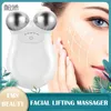 Gesichtshebemaschine Haut Straffung Toning Set Mikrostrom -Massagegeräte Beauty Antiaging Entfernen Sie die Faltenvorrichtung Massage 2108067382321