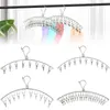 Hangers & Racks 6/8/10 Clips Drying Rack Stainless Steel Clothes Hanging Laundry Socks Towel Clip Windproof