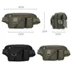 Bolso de pecho táctico militar multifunción para hombre, bolso de hombro tipo bandolera para viaje, montañismo, senderismo, Camping, ciclismo XA834WA Q0721