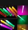 Wholesale LED Flashlight Stick Keychain Mini Torch Aluminum Key Chain Key Ring Durable Glow Pen Magic Wand Stick Lightsaber LED Light Stick#70