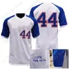 Hank Aaron Jersey Retro Baseball 1963 1974 Hall Of Fame 715 Patch Zipper Pullover Button Home Away White Red Cream Blue