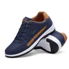 Men's Sneakers Big Size 13 Blue Men Casual Shoes Comfortable Man Sneaker Lace-Up Athletic Sports Zapatillas Hombre