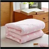 Couvertures Swaddling Nursery Baby, Maternitycute Borns Swaddle Bedding Cadeau pour bébé Serviette de bain Poussette Er Baby Blanket Pure Cotton Kids Summ