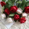 Bröllopsdekorationer Flower Silk Rose Colorful Artificial Fake Flowers for Home Party Supplies3962824