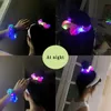 LED Paski do włosów do Baru Bachelorette Party Decoration Kobiety Dziewczyny Luminous Heatwear Hairs Pierścienie Scrunchies