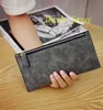 Vintage Women Purse Phone Card Storage Long PU Leather Wallet Zip Handbag Bags