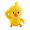 Jouets en peluche mignon petit canard jaune animaux en peluche doux TikTok enfants poupée cadeaux d'anniversaire de noël de haute qualité 20 cm 25 cm BS22661380