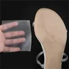 Matériaux de chaussures Bande de semelle intérieure antidérapante Papier auto-adhésif sûr Housse de protection transparente pour semelle à talon haut Accessoires de chaussures pratiques