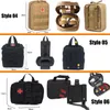 Militar edc tático saco cinto pacote caça colete ferramentas de emergência ao ar livre kit primeiros socorros acampamento bolsa sobrevivência w2203117734853