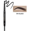 HANDAIYAN 5 Colors 2 In 1 Eyebrow Pencil Natural Lasting Waterproof No Blooming Rotatable Pen Makeup Cosmetics